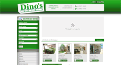 Desktop Screenshot of dinosimoveis.com