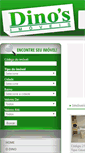 Mobile Screenshot of dinosimoveis.com