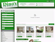 Tablet Screenshot of dinosimoveis.com